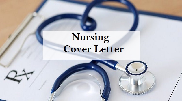 nursing cover letter
