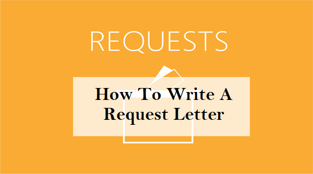 how to write a request letter