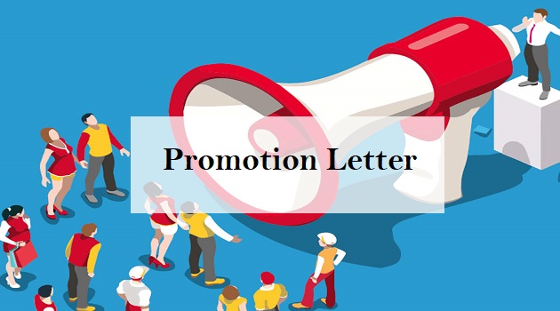 promotion letter
