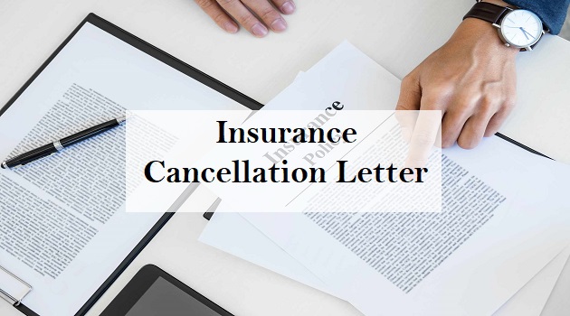 insurance cancellation letter