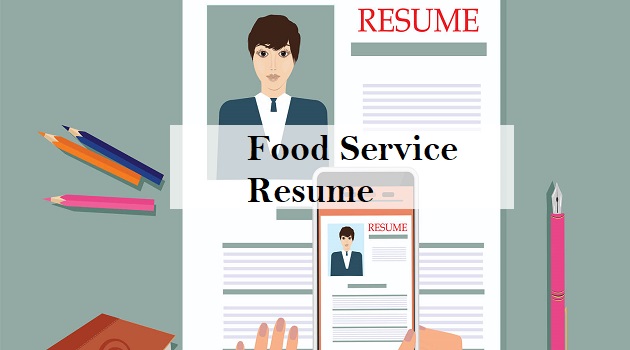 food service resume
