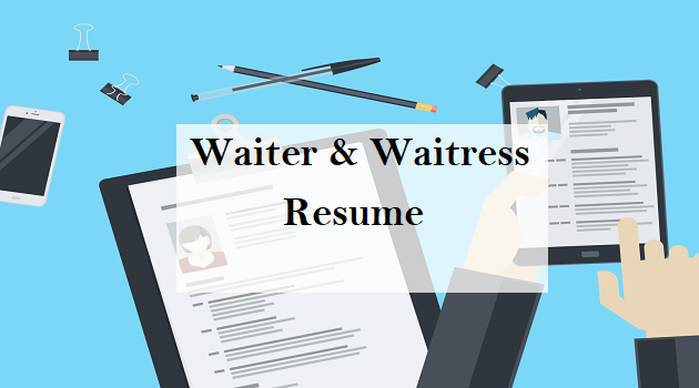 waiter resume