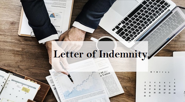 letter of indemnity
