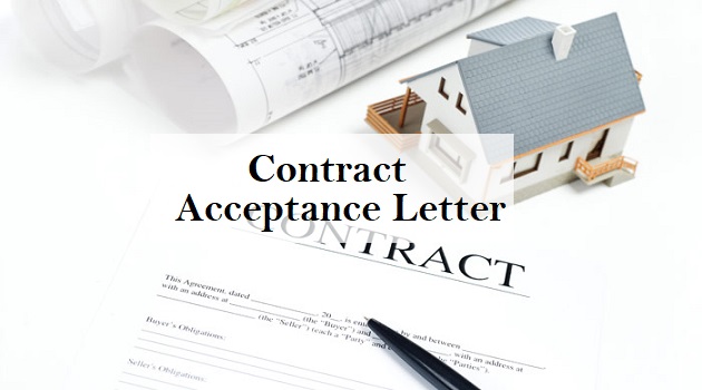contract acceptance letter